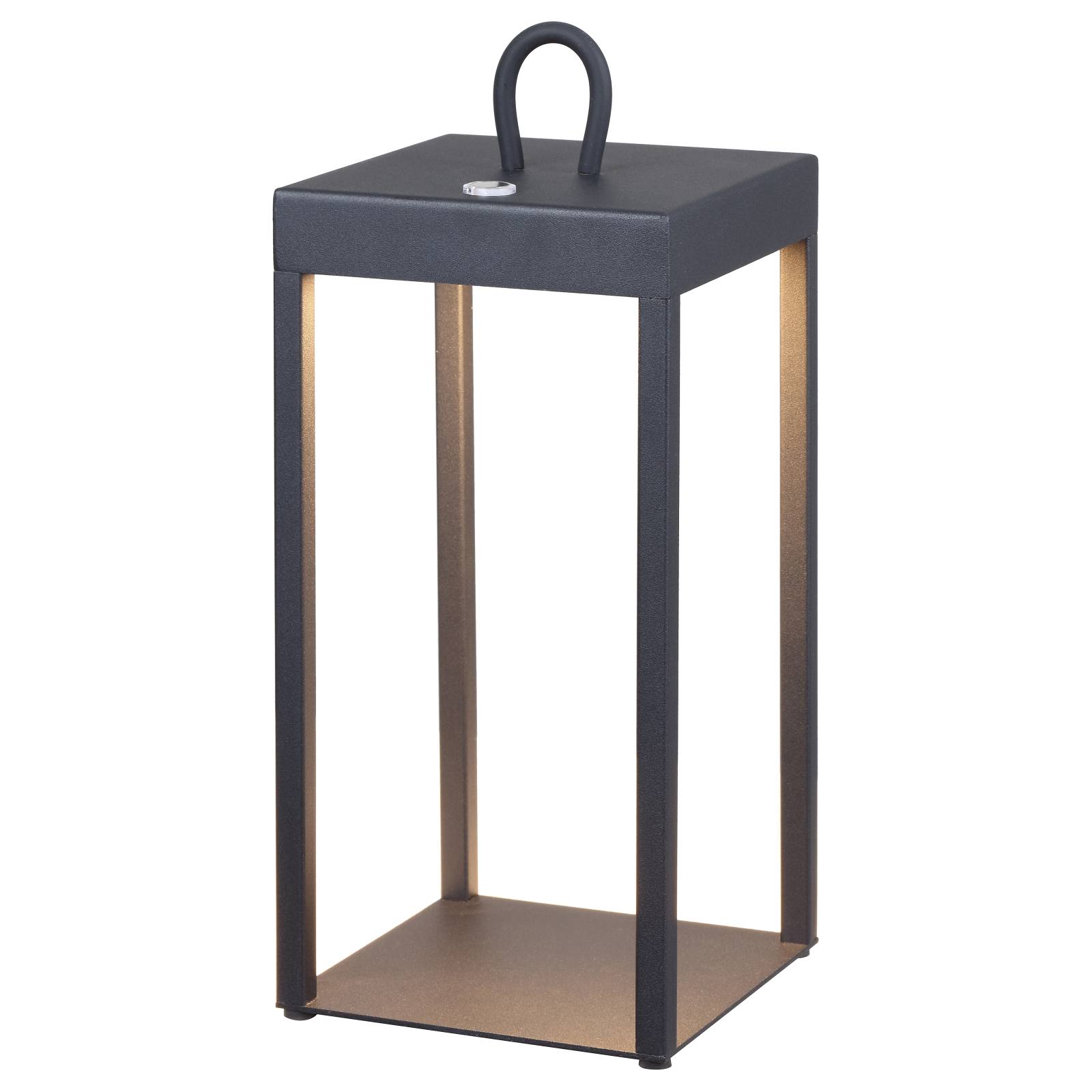 Sotra Rechargeable Table Lamp, Black