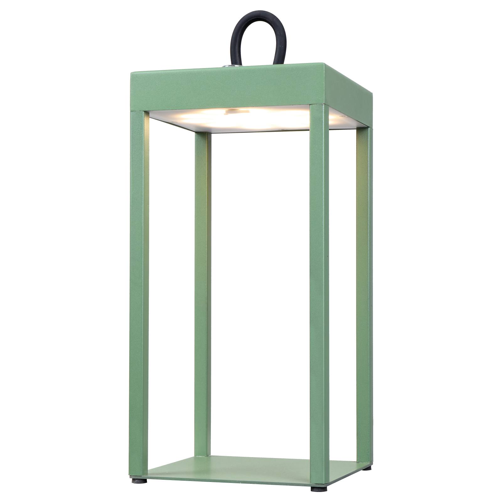 Sotra Rechargeable Table Lamp, Green
