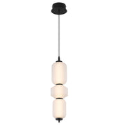Torso 3 Light Pendant Light, Black
