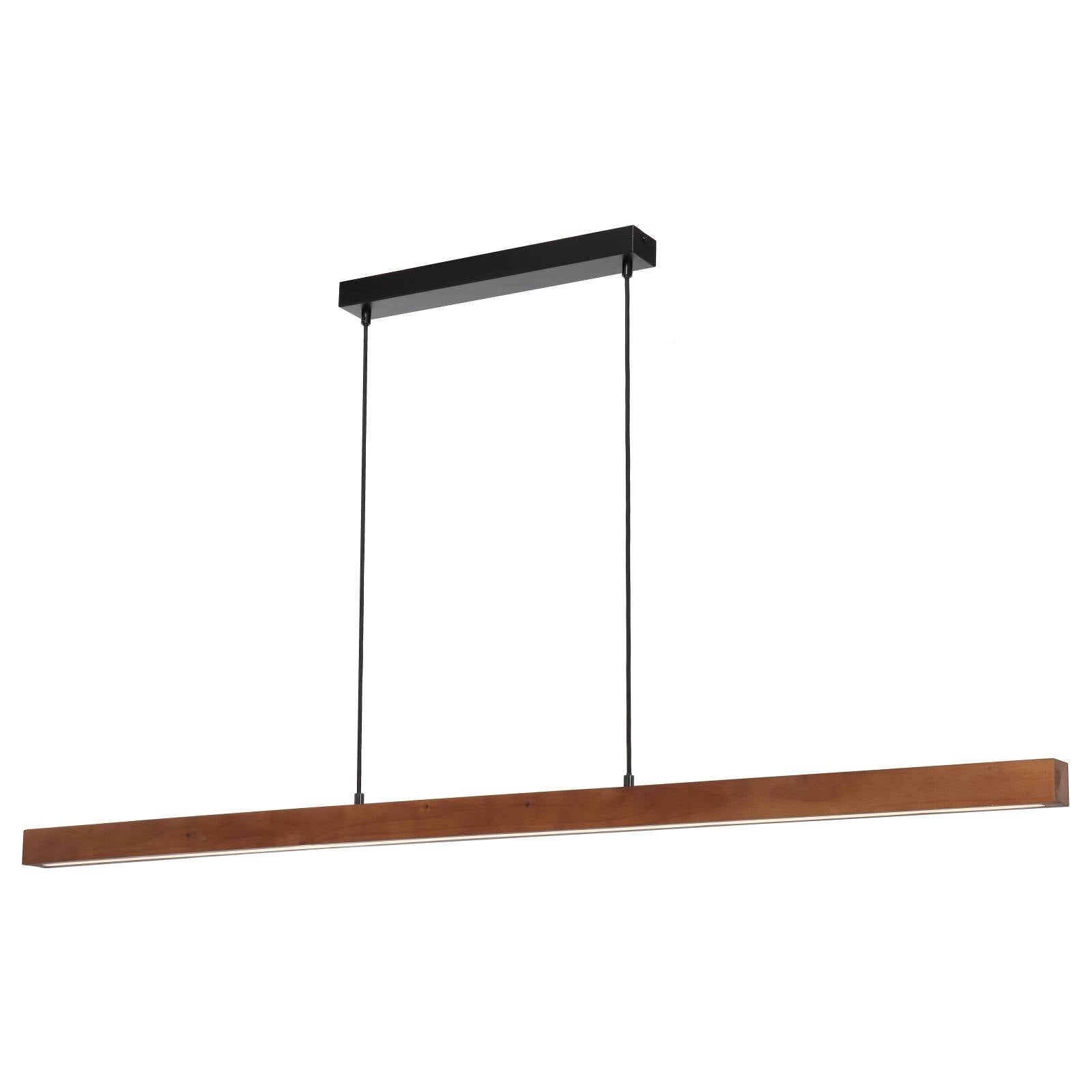 Truso Pendant, Black, Walnut