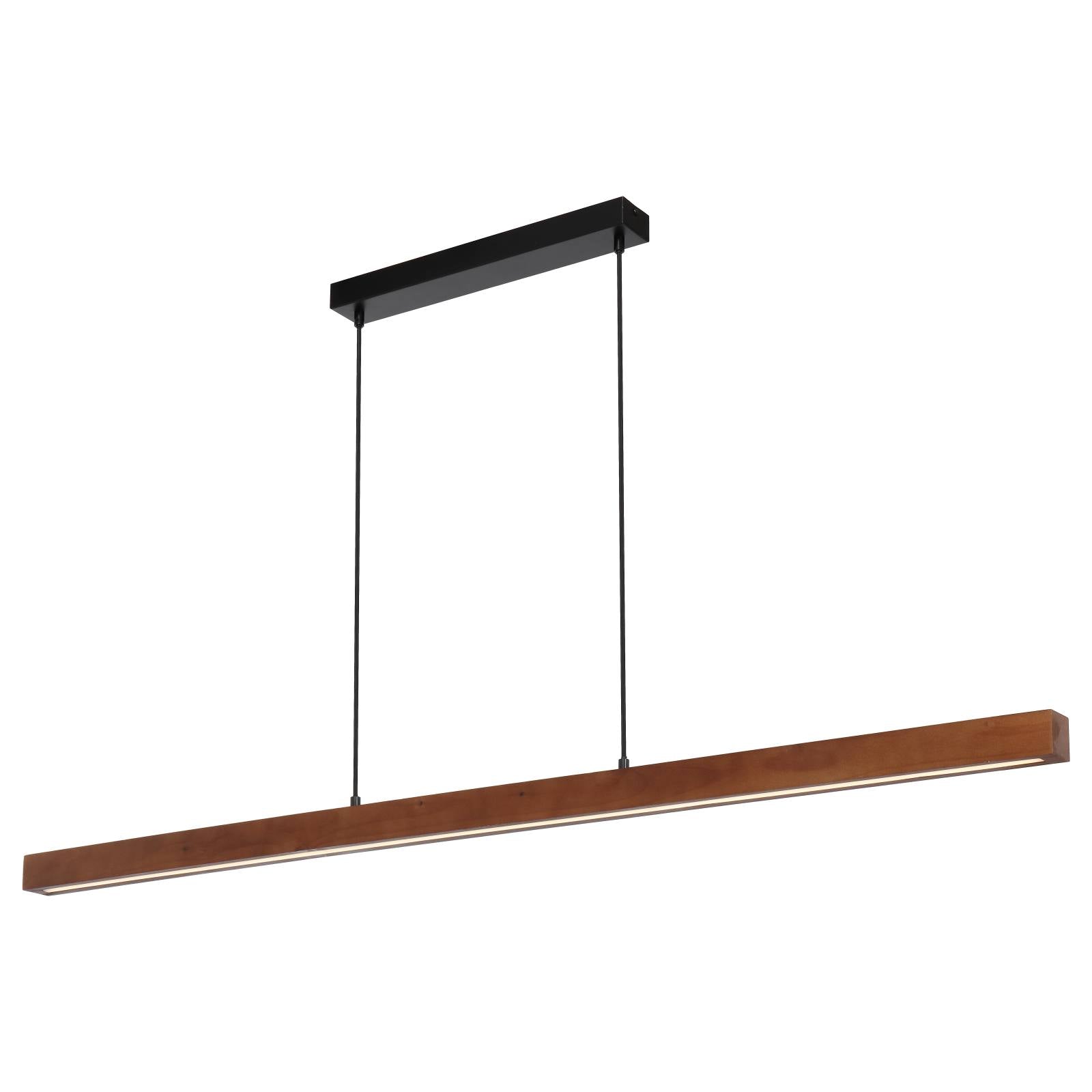 Truso Pendant, Black, Walnut
