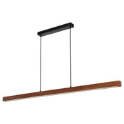 Truso Pendant, Black, Walnut