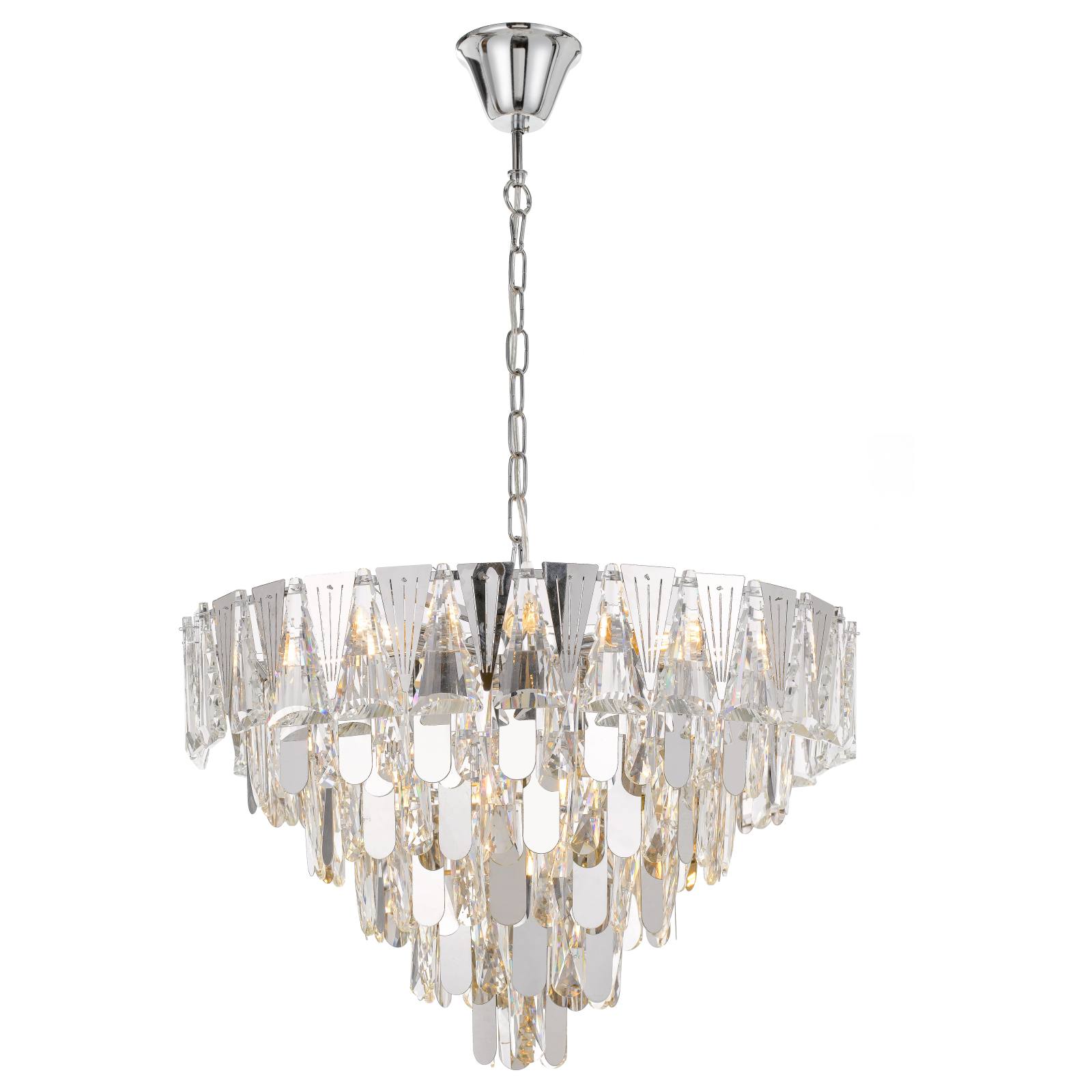 Valerie 60cm Pendant, Chrome