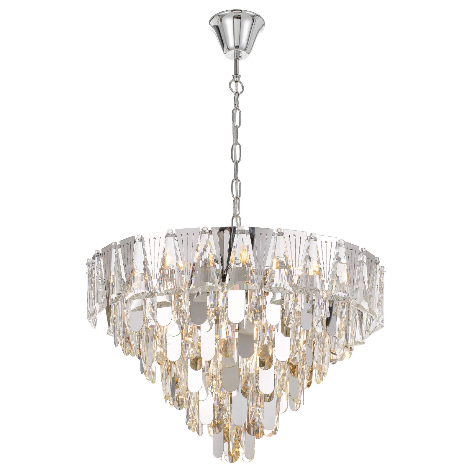 Valerie 60cm Pendant, Chrome