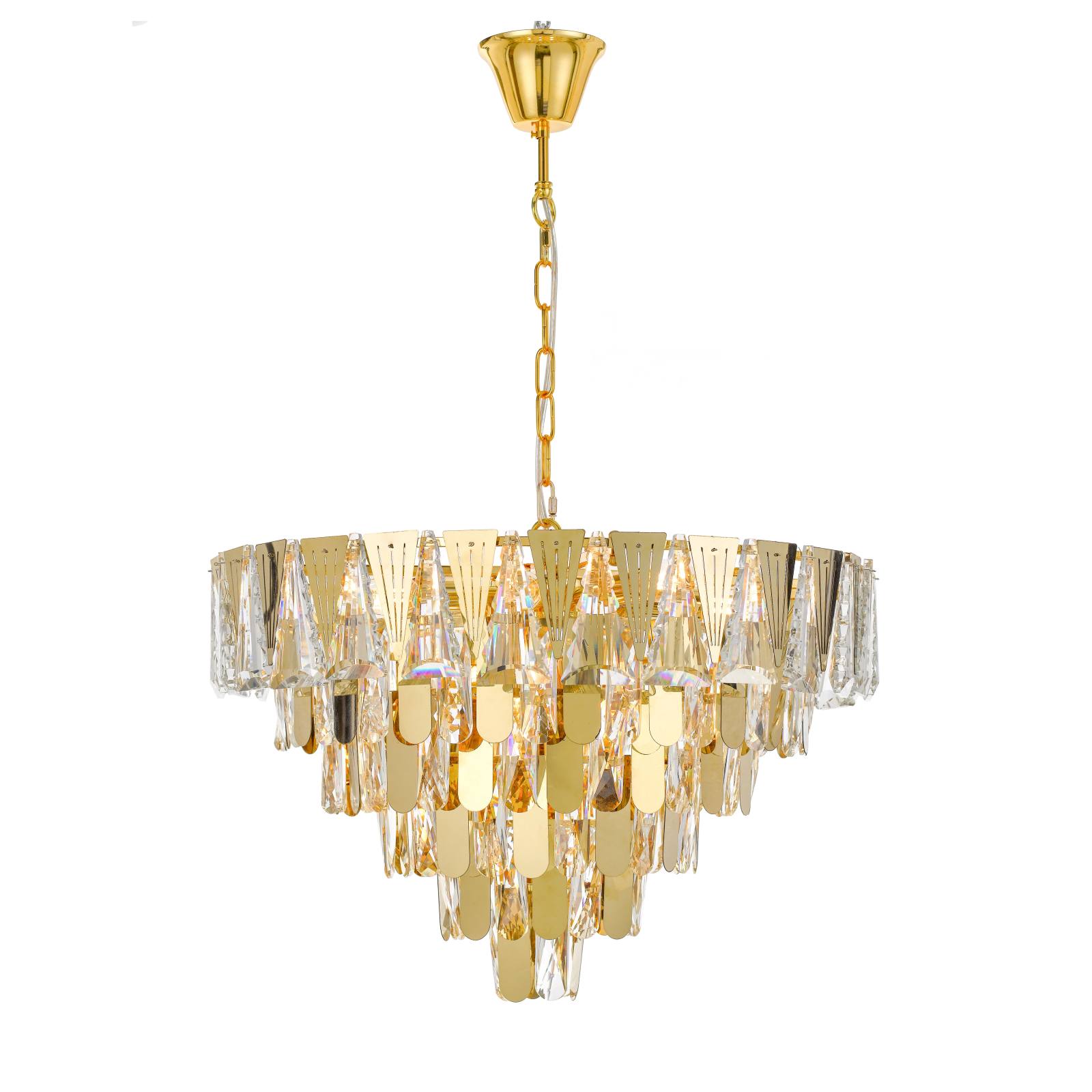 Valerie 60cm Pendant, Gold