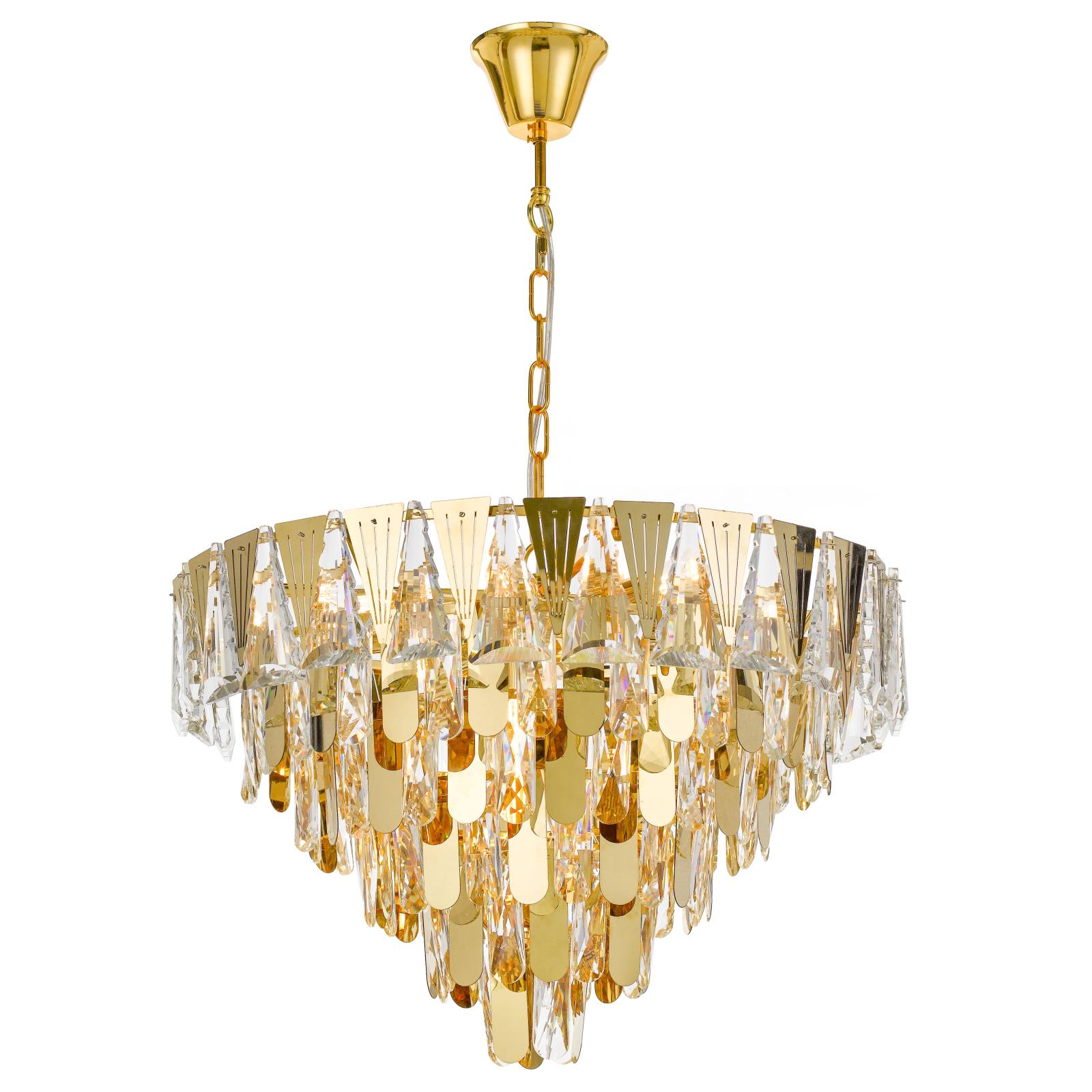 Valerie 60cm Pendant, Gold