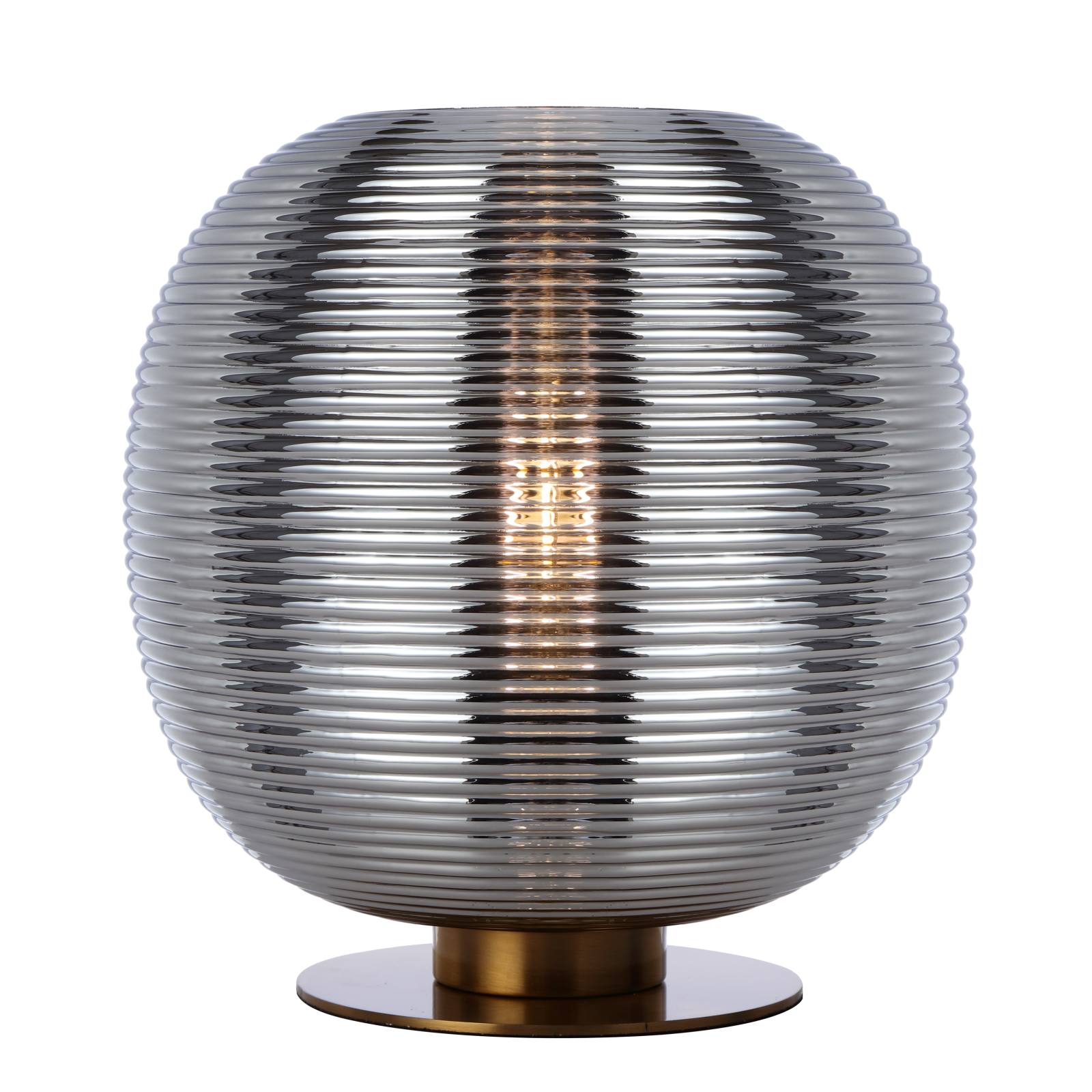 Viken Table Lamp, Antique Chrome