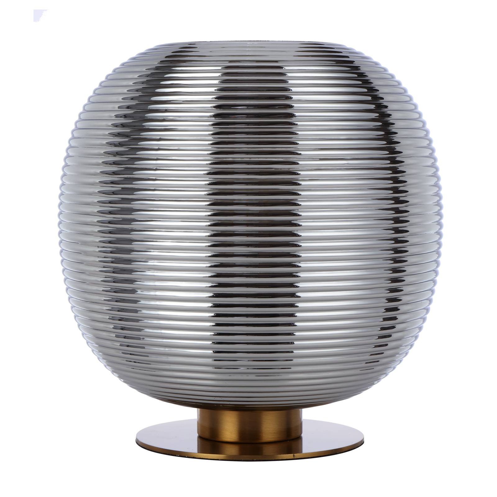 Viken Table Lamp, Antique Chrome