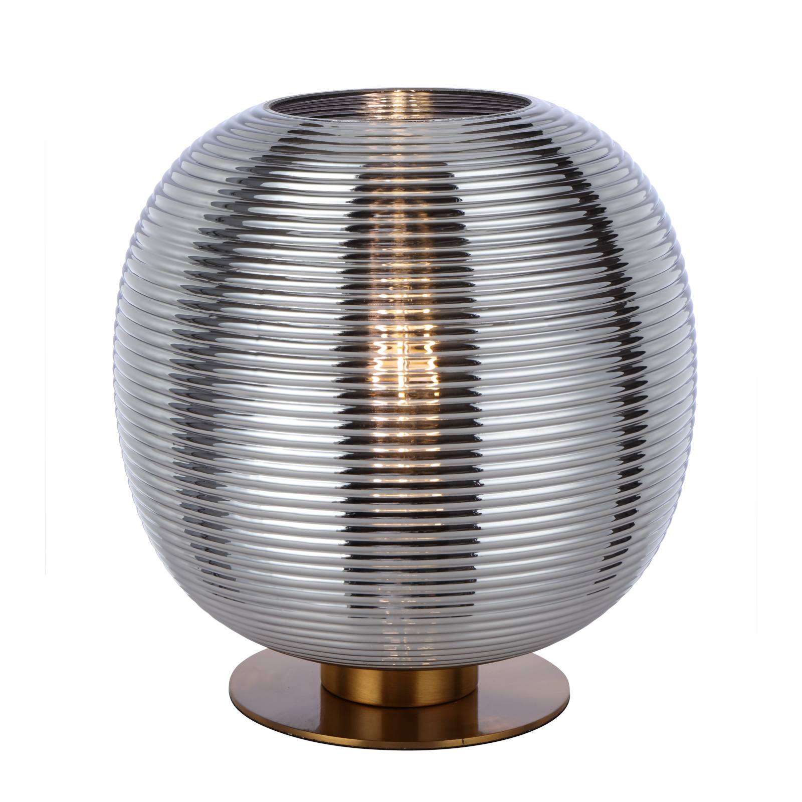 Viken Table Lamp, Antique Chrome