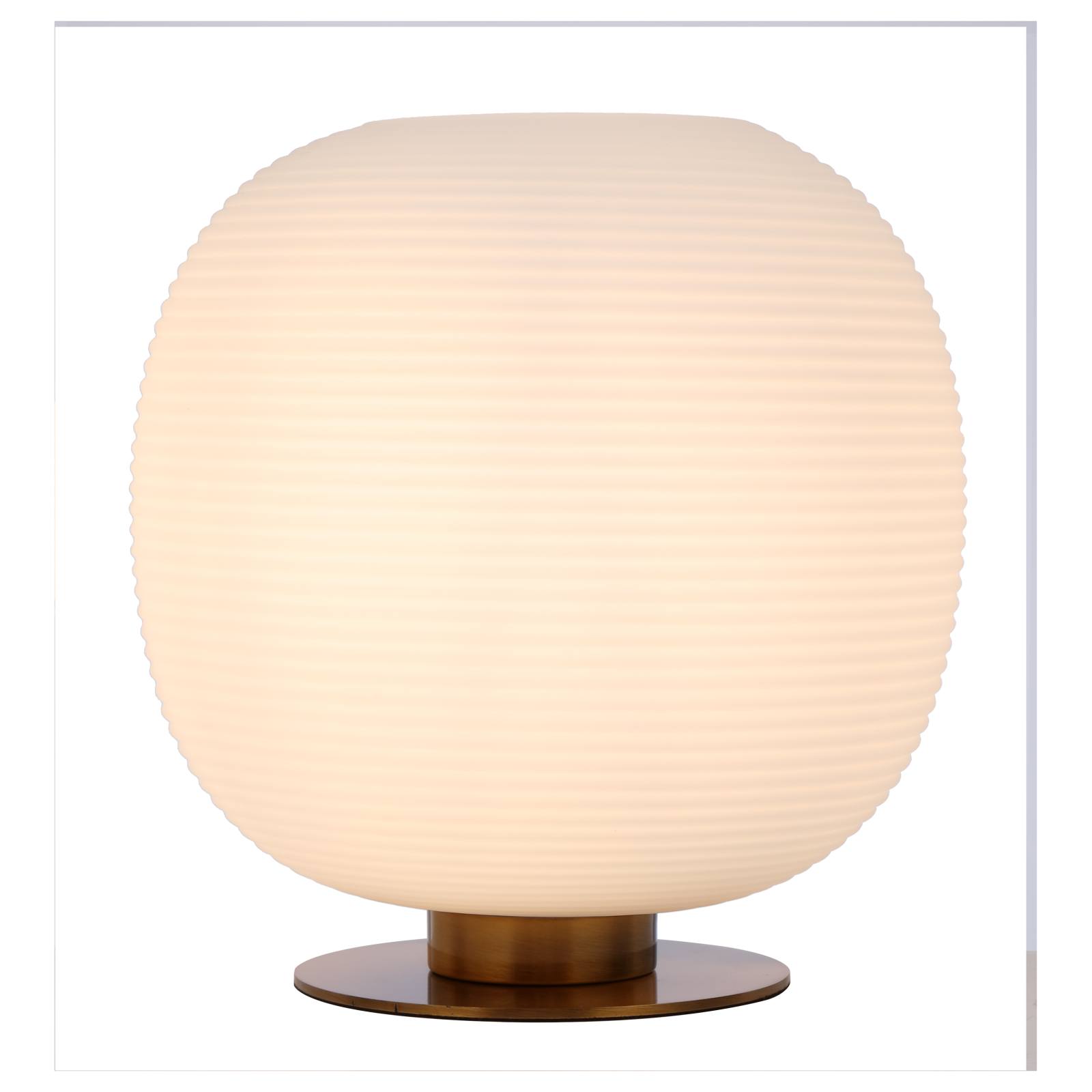 Viken Table Lamp, Antique Opal