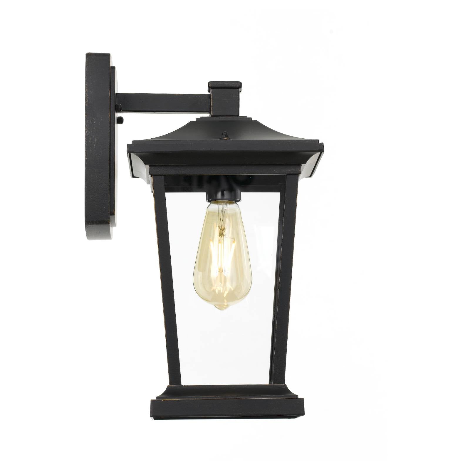 Walton Exterior Wall Bracket, Black