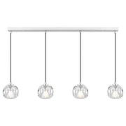 Zaha 4 Pendant, Chrome