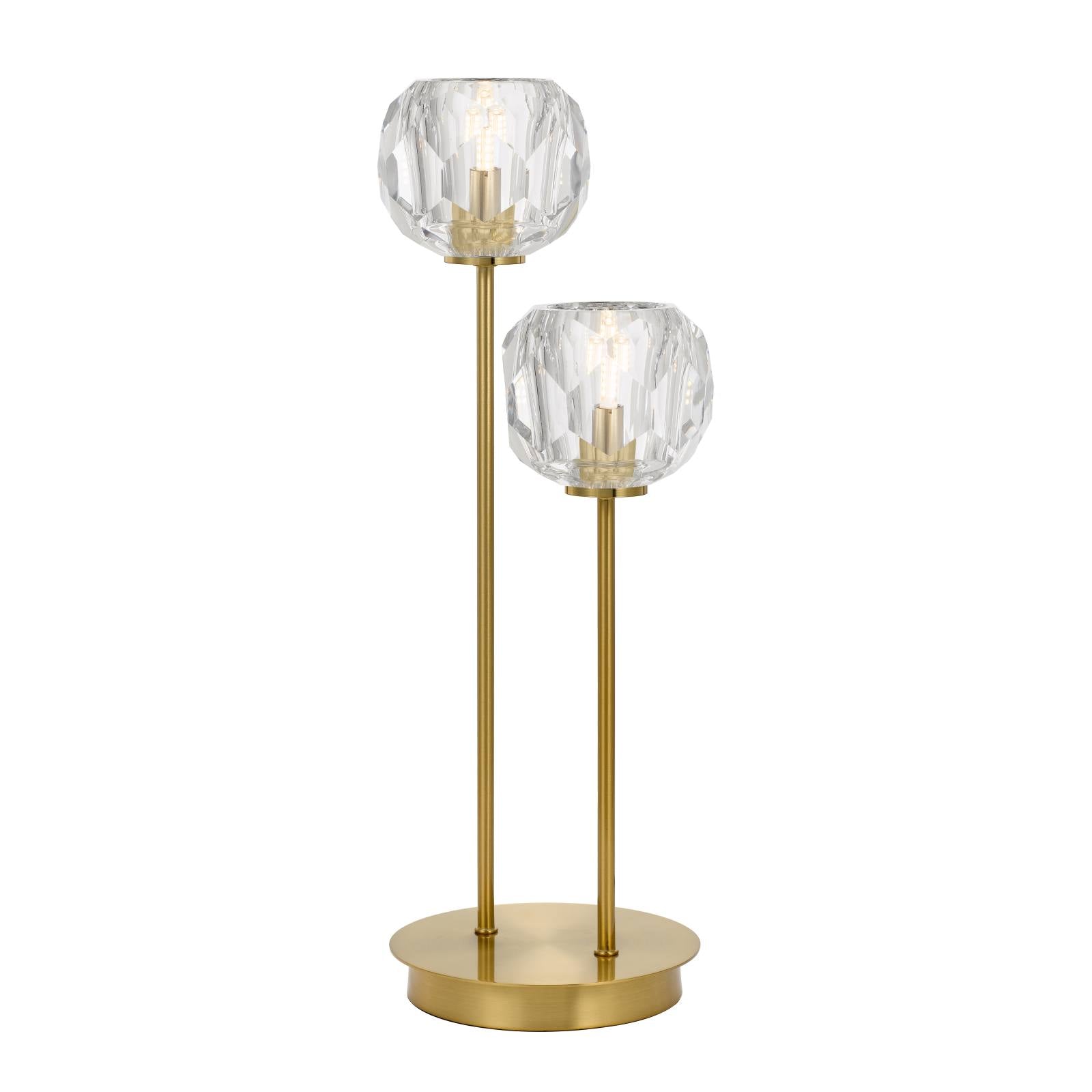 Zaha 2 Table Lamp, Antique Gold
