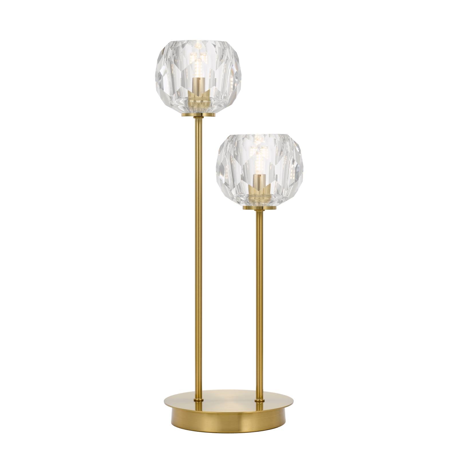 Zaha 2 Table Lamp, Antique Gold