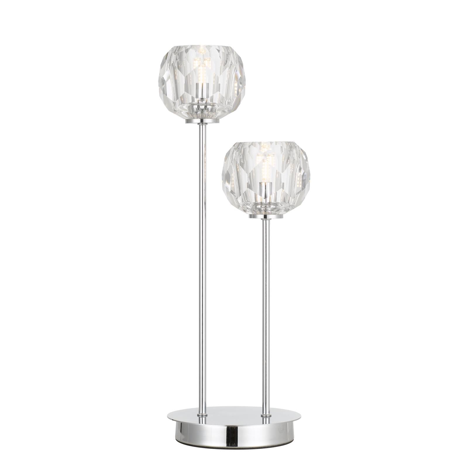 Zaha 2 Table Lamp, Chrome