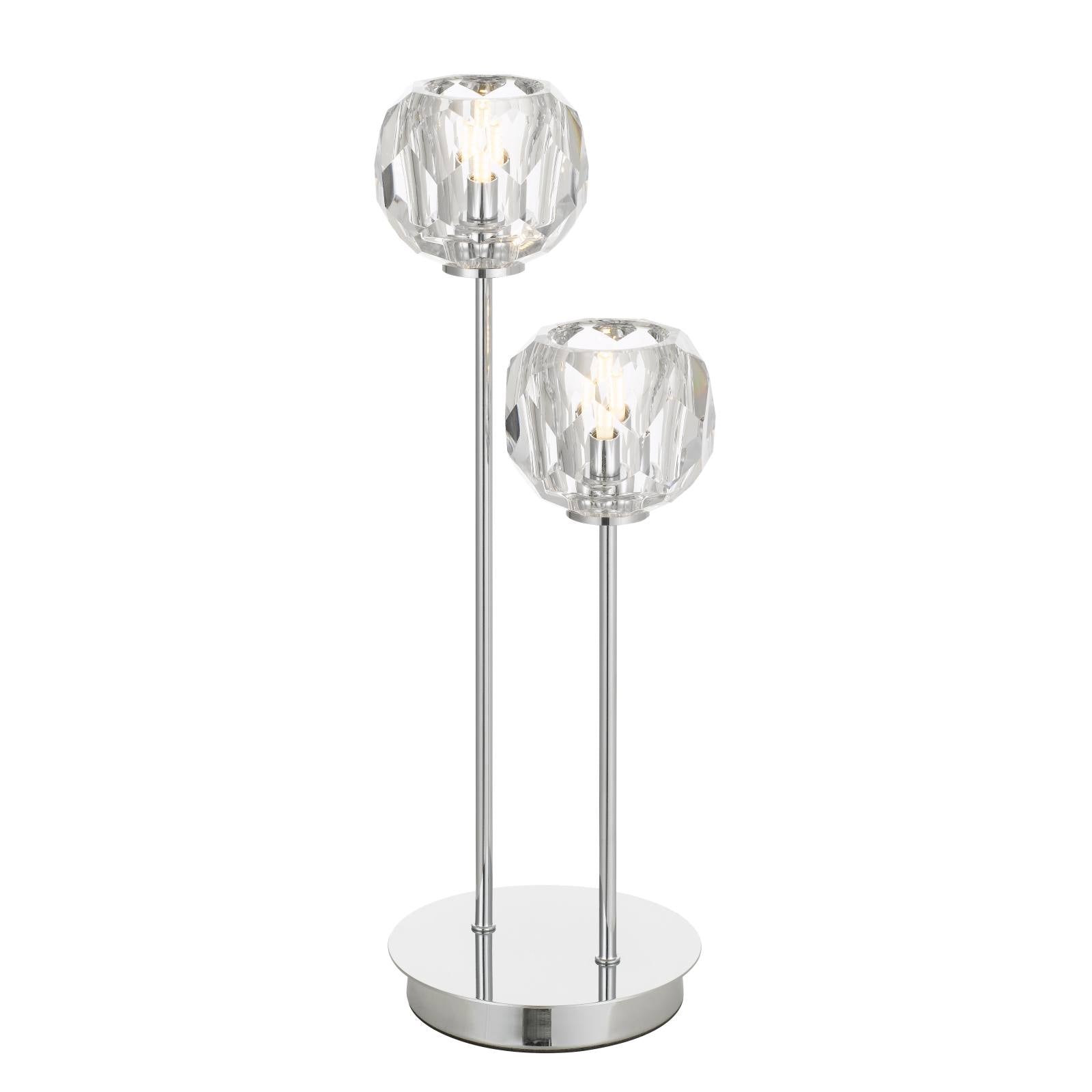 Zaha 2 Table Lamp, Chrome