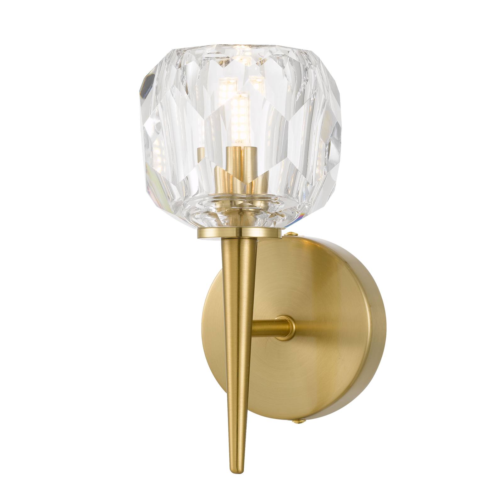 Zaha 1 Wall Lamp, Antique Gold