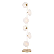 Zecca Floor Lamp, Antique Gold