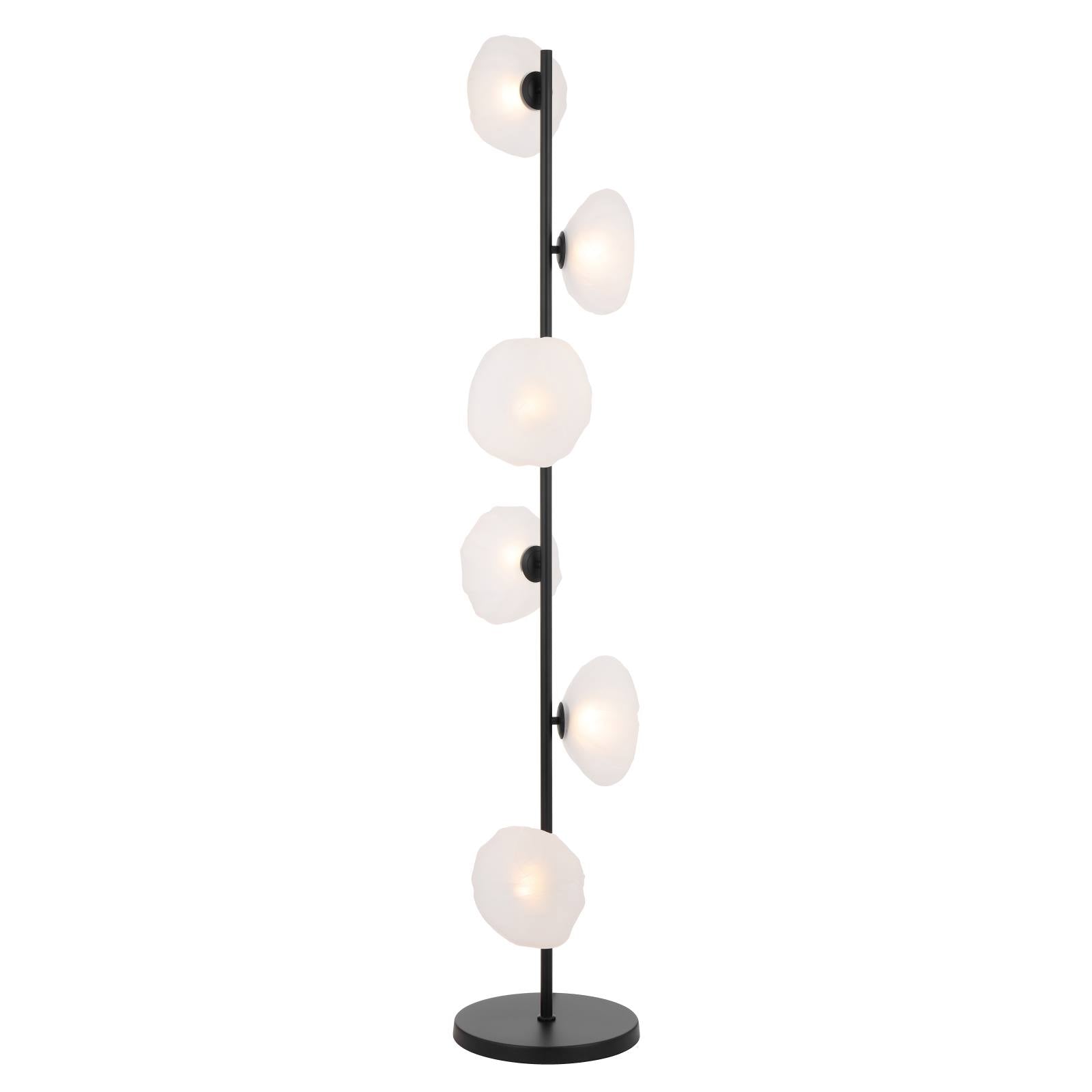 Zecca Floor Lamp, Black