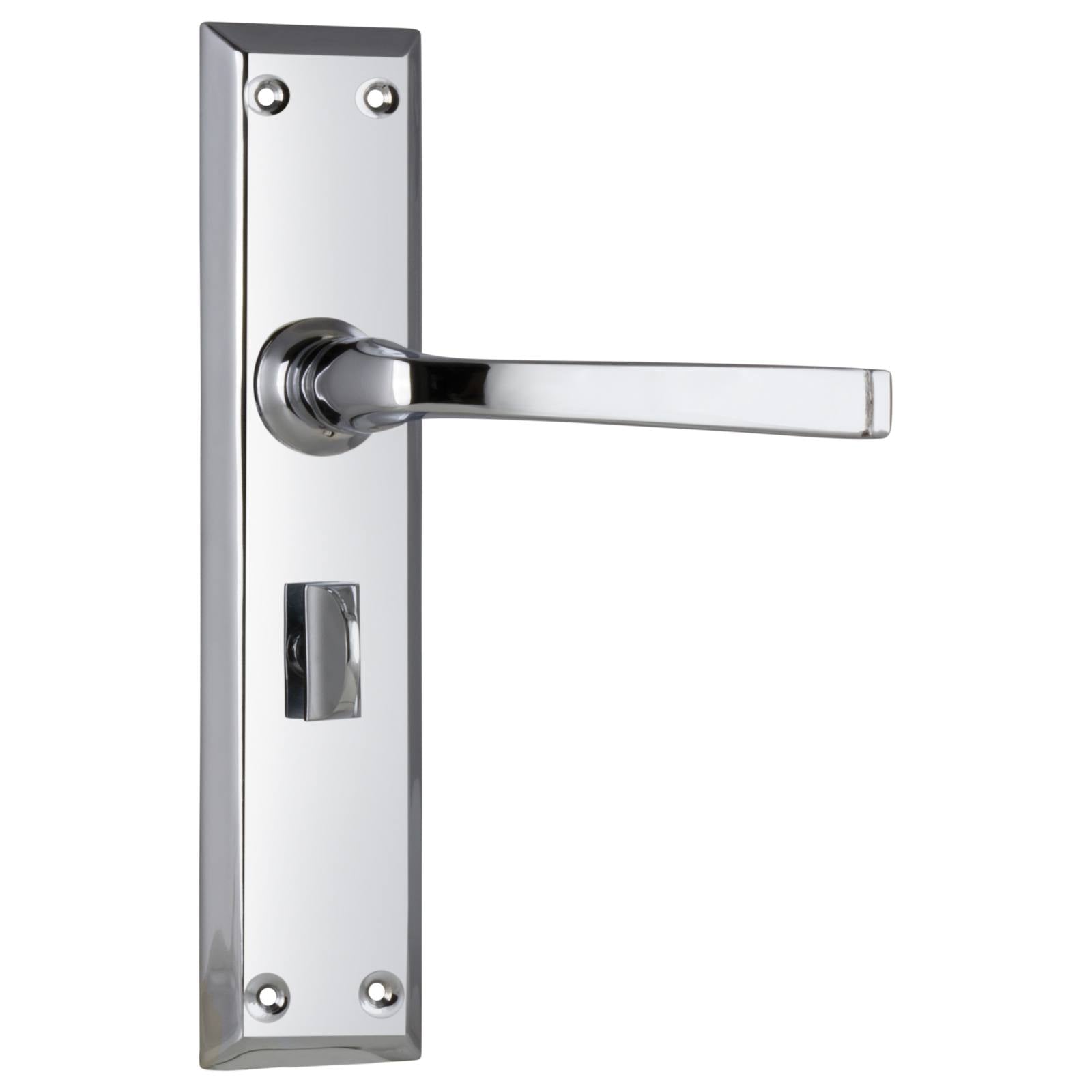 Menton Privacy Lever Set, Chrome