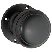 Milton Knob on Rose Set, Antique Copper