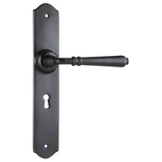 Reims Lever Lock Set, Antique Copper