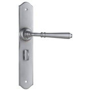 Reims Privacy Lever Set, Satin Chrome