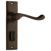 Fremantle Privacy Lever Set, Antique Brass