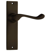 Fremantle Lever Latch Set, Antique Brass