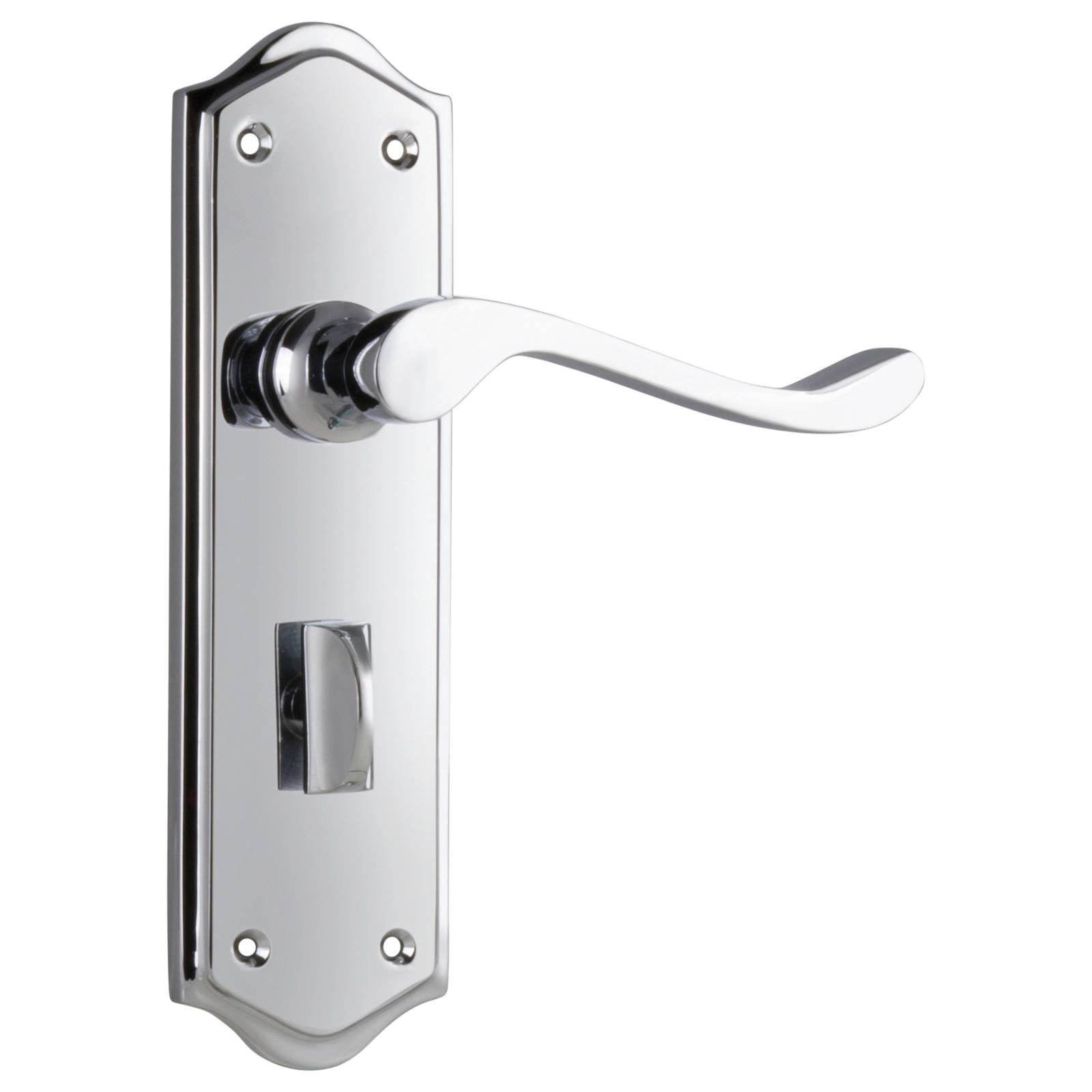 Henley Privacy Lever Set, Chrome