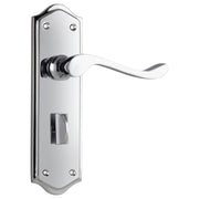 Henley Privacy Lever Set, Chrome