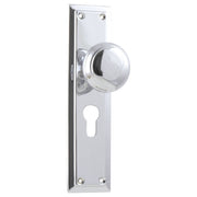 Richmond Euro Knob Set, Chrome
