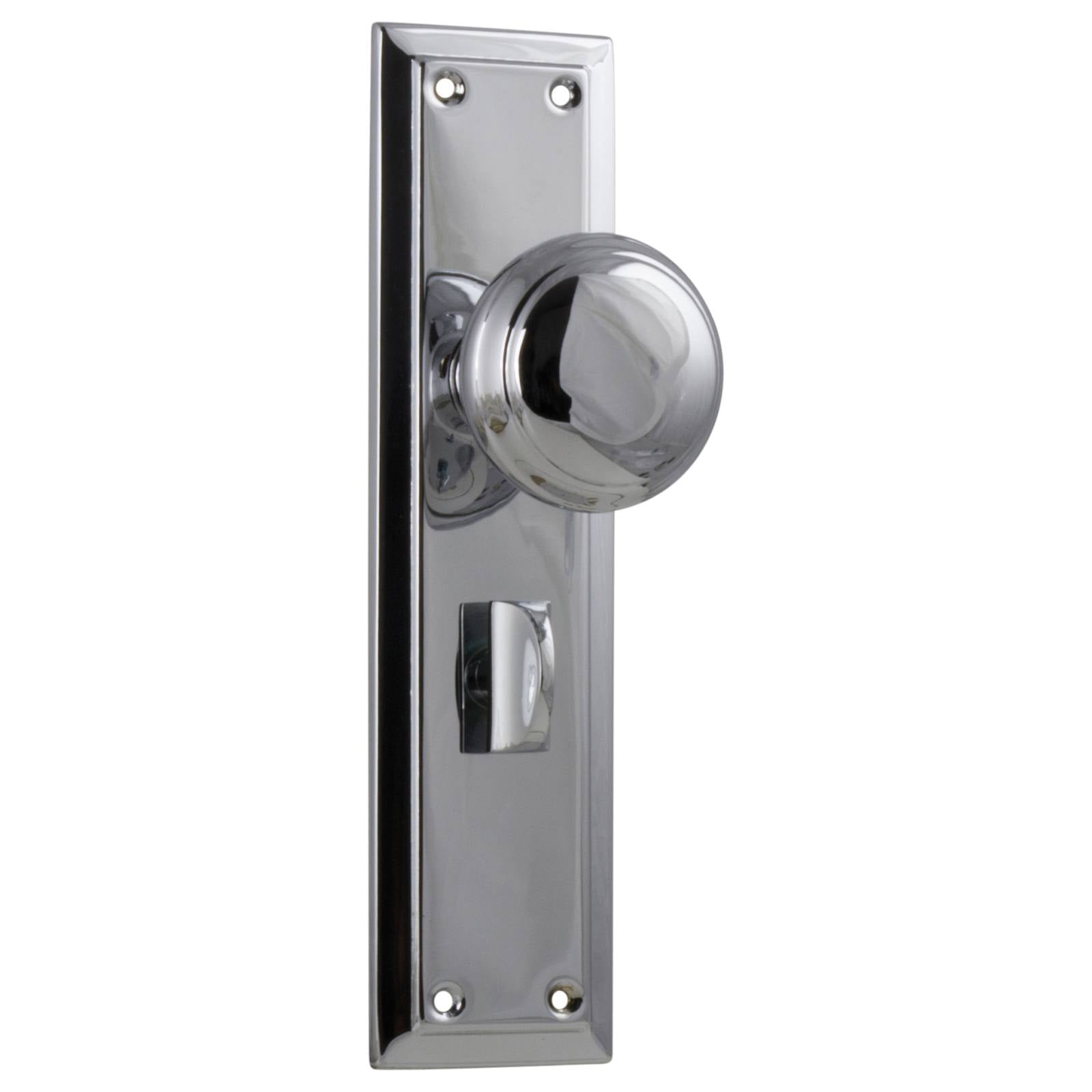 Richmond Privacy Knob Set, Chrome