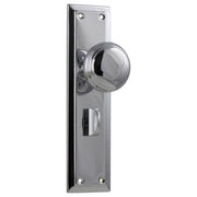 Richmond Privacy Knob Set, Chrome