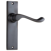 Fremantle Lever Latch Set, Antique Copper