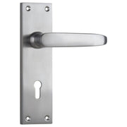 Balmoral Lever Lock Set, Satin Chrome