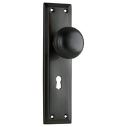 Richmond Knob Lock Set, Antique Copper