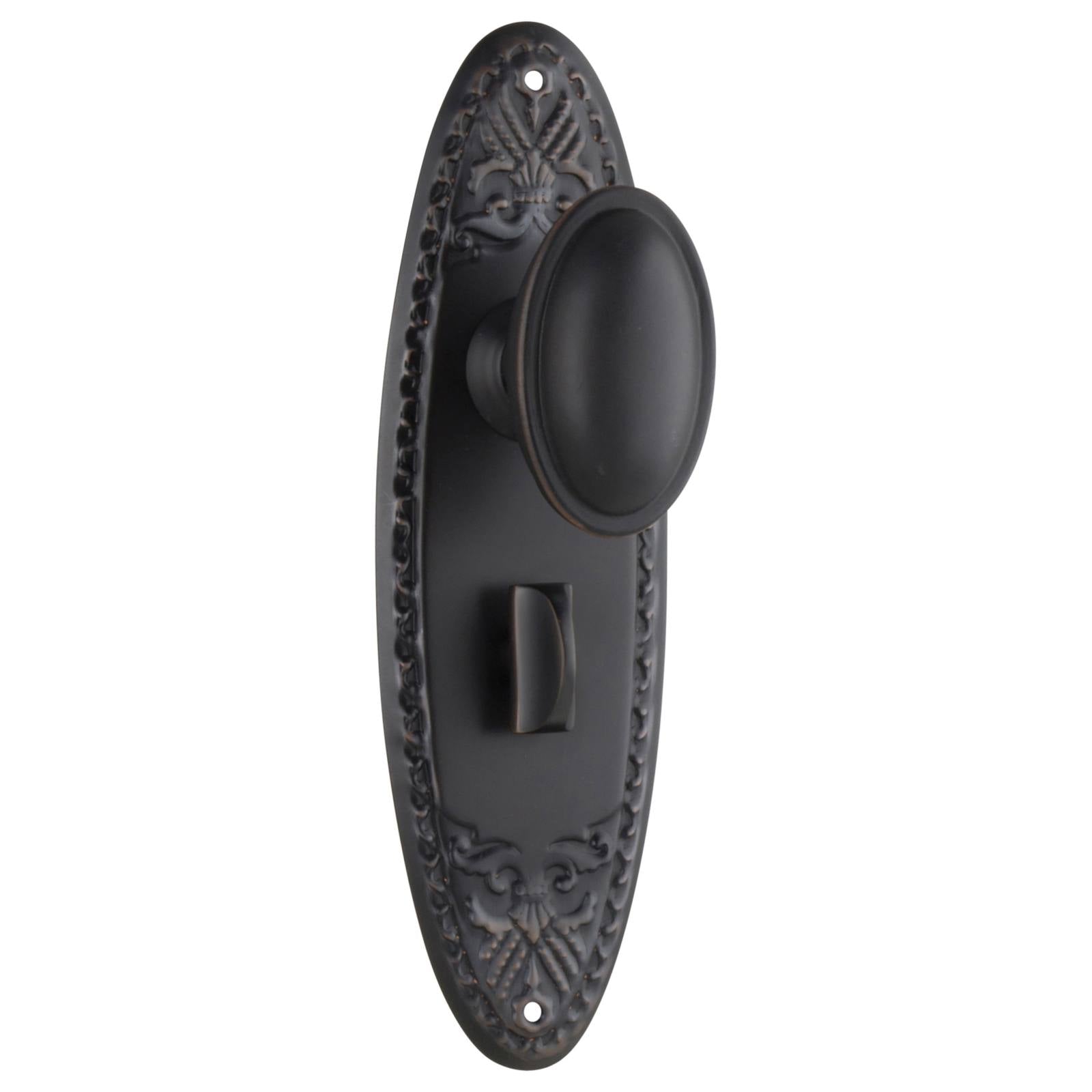 Fitzroy Privacy Knob Set, Antique Copper