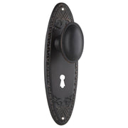 Fitzroy Knob Lock Set, Antique Copper