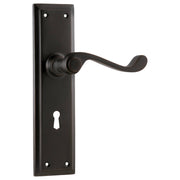 Milton Lever Lock Set, Antique Copper