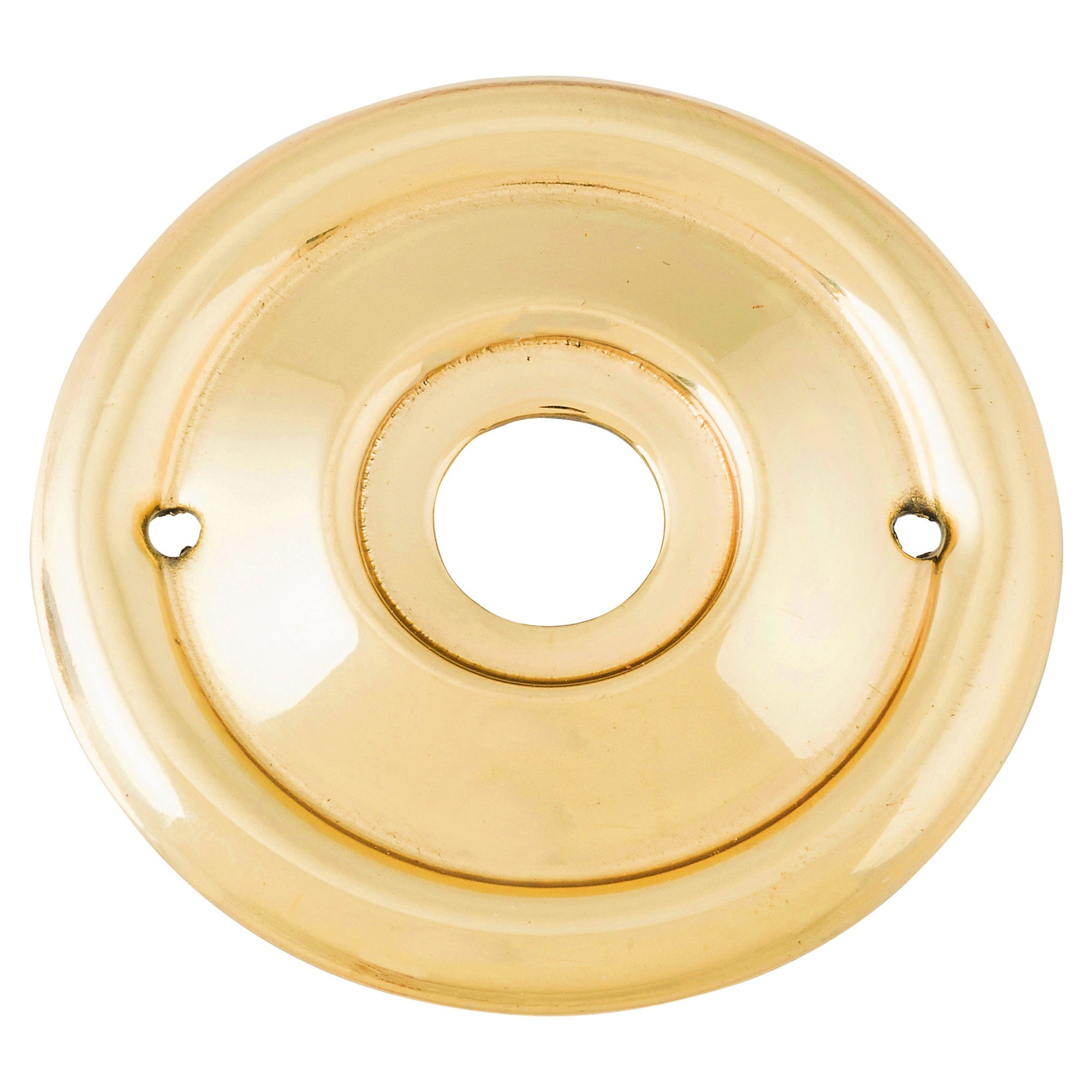 Small Spare Backplates Only (Pair), Polished Brass