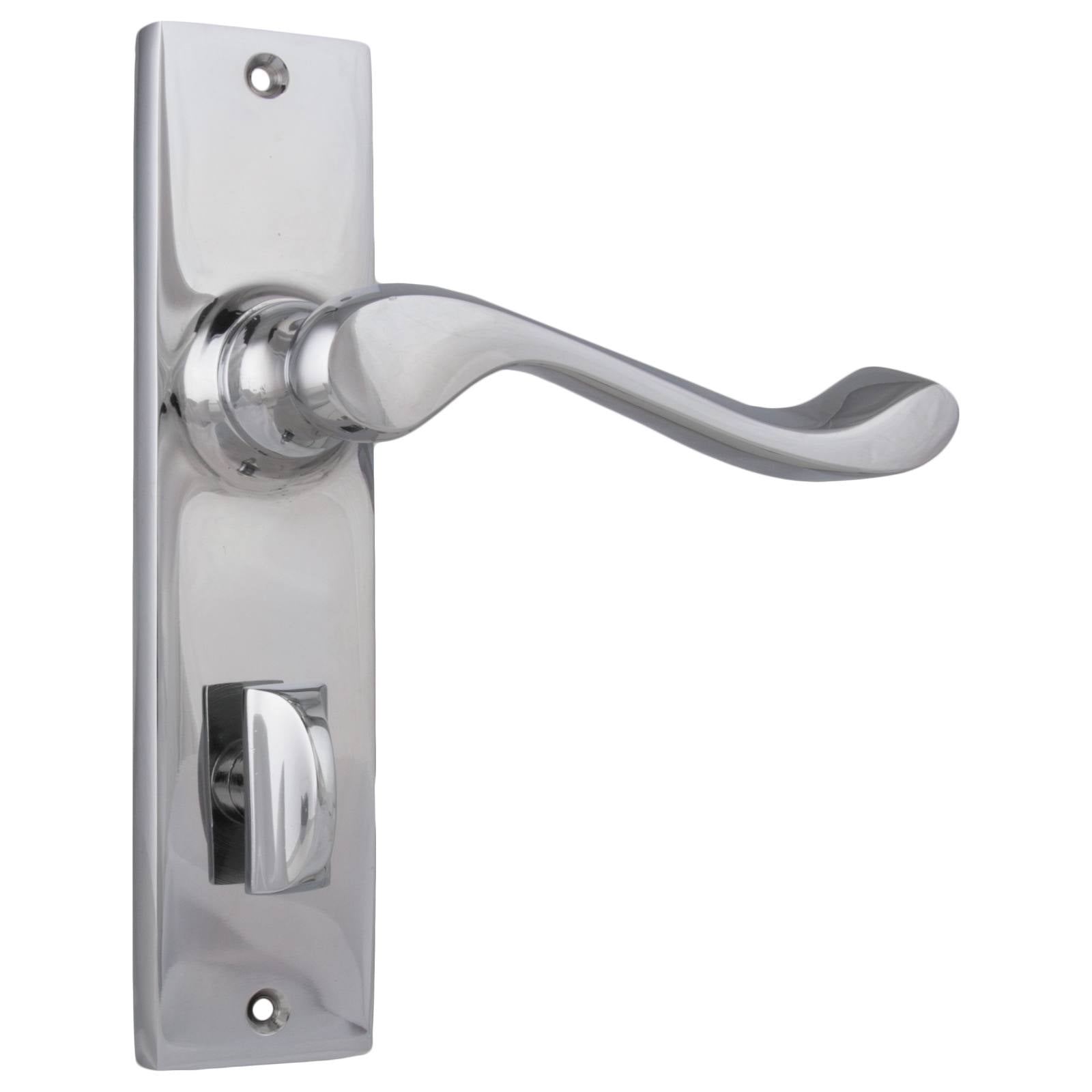 Fremantle Privacy Lever Set, Chrome