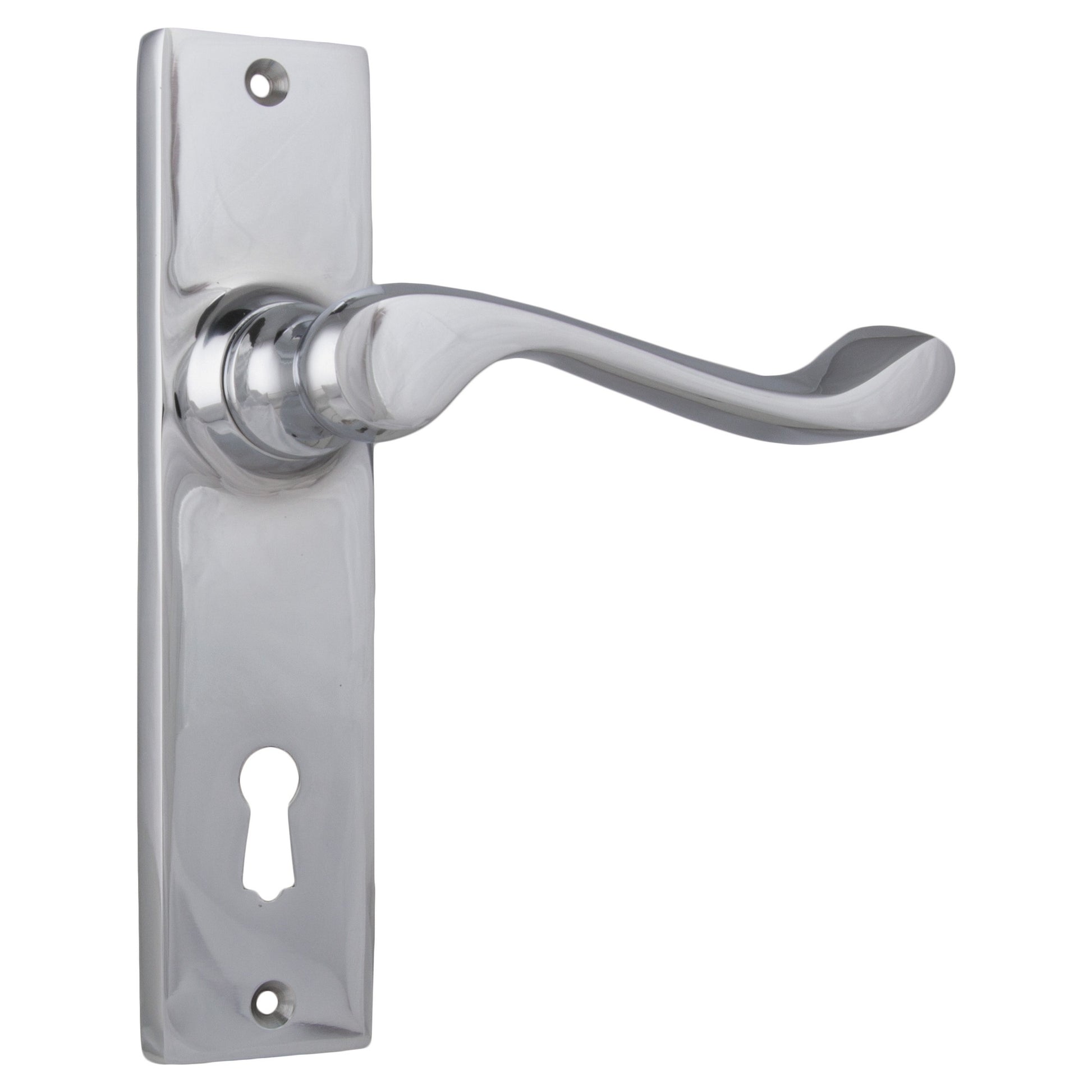 Fremantle Lock Pair, Chrome Plated