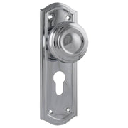 Kensington Euro Knob Set, Chrome