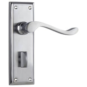 Camden Privacy Lever Set, Satin Chrome Nickel