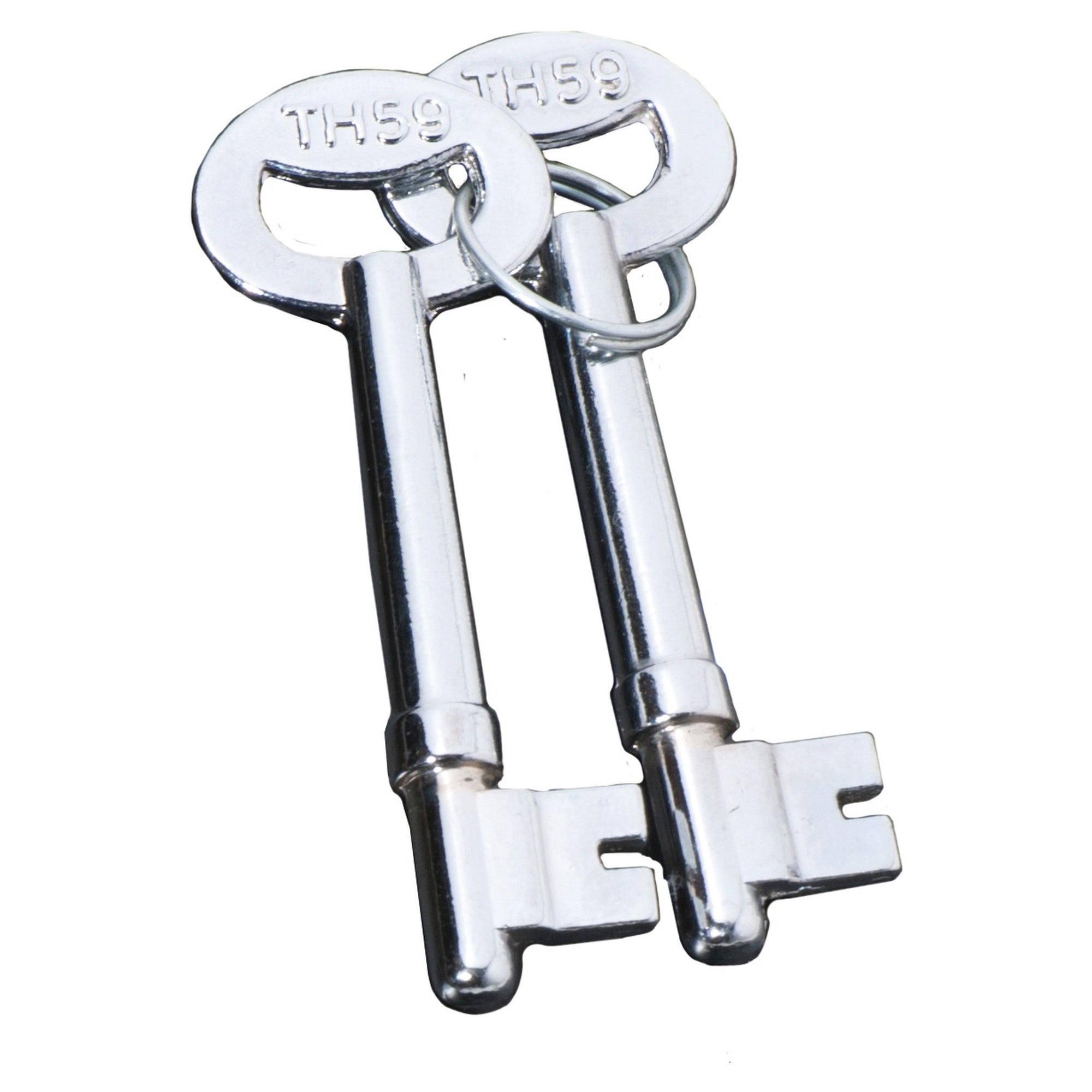 3 Lever Lock Spare Key, Raw Steel