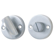 Privacy Snib Set for Bathroom/Toilet, Sat Chrome