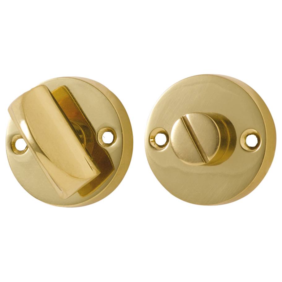 Privacy Snib Set for Bathroom/Toilet, Pol Brass