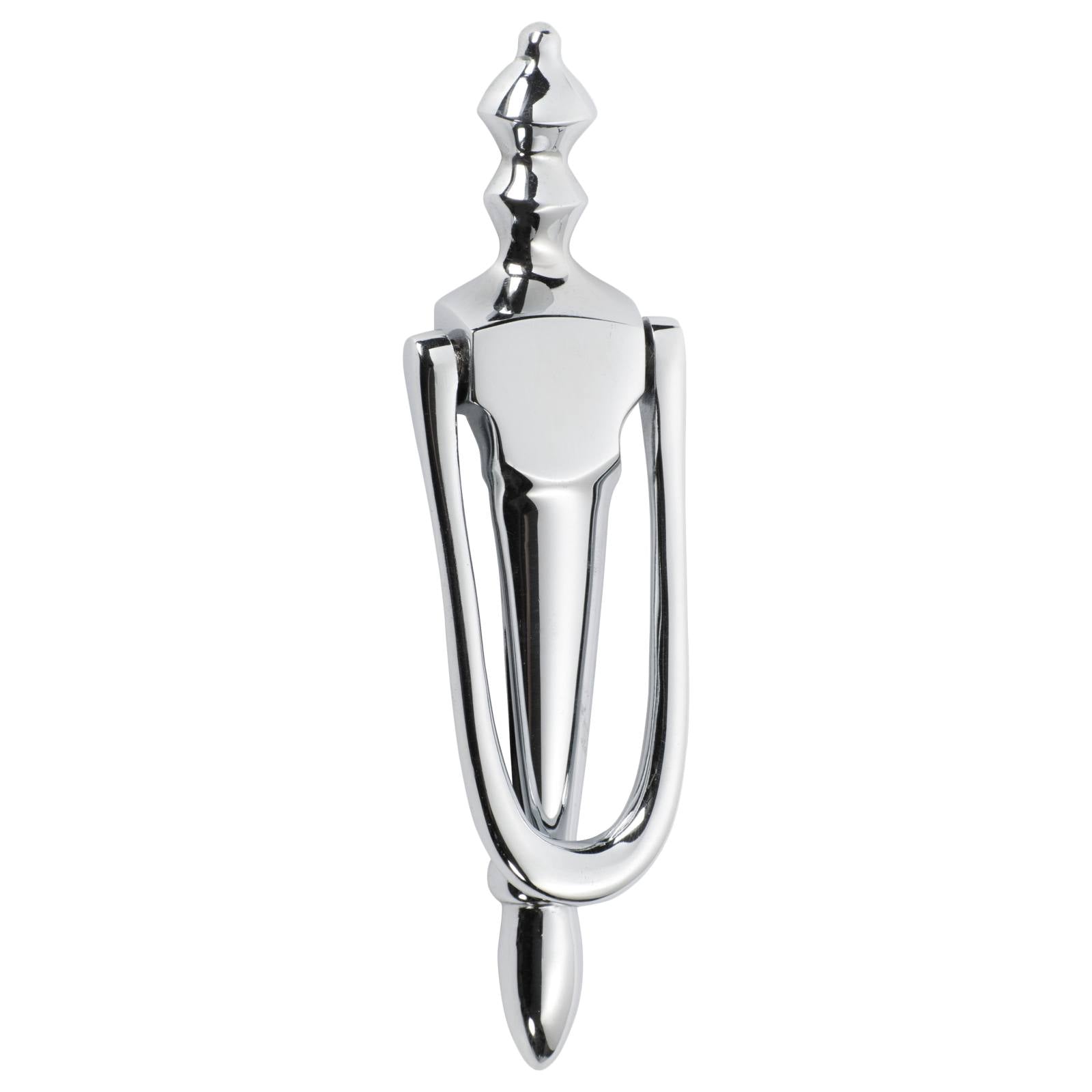 Small Victorian Door Knocker, Chrome