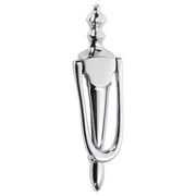 Small Victorian Door Knocker, Chrome